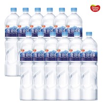 동원샘물 2리터 생수2L 물2리터 생수묶음, 48개