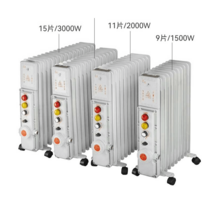 주름관난로 겨울 식당 호텔용 온풍기 스키장 히터, 방폭유 11개입 2000W