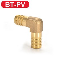 서비스니플 단 고압호스 신주 니뿔 닛불 황동 피팅 구리 파고다 커넥터 파이프 2 3 4 웨이 스트레이트 L 티, 02 Elbow_02 8MM