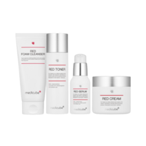 메디큐브 레드라인 2.0 4종 SET / 토너100ml. 세럼30ml. 크림50ml. 폼클렌저120ml