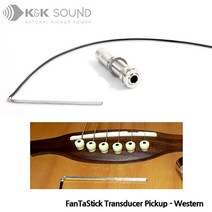 K&K Sound FanTaStick Western / 언더새들 트랜스듀서 어쿠스틱 픽업, *, *, *