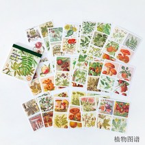 브론징 코팅 종이 스티커 북 레터 노트 불렛 저널링 액세서리 장식 미적, 02 8