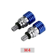 M4 M5 바이크 오토바이 포크 에어 블리더 릴리프 밸브 벤트 스크류 KTM SX EXC SMR CR125 색상 랜덤, 01 2PCS M4
