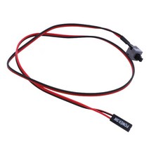 (CableMate) 케이블메이트 PC파워 리셋 스위치 케이블 0.45M (CH320) 리셋/케이블메이트/케이블/파워/스위치, 단일 수량