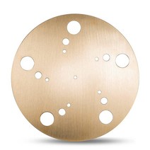 HiFi 턴테이블 플래터 매트 오디오 애호가 등급 금속 올 LP 비닐 레코드 플레이어