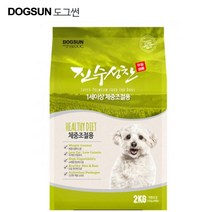 도그썬 진수성찬 애견사료 1세이상 체중조절용2kg, 1개, 2kg, 옥수수,밀,게육분