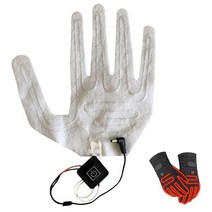 찜질팩 손난로 전기장판 겨울용 따뜻한 5V 복합 섬유 전기 발열체 발열 시트 USB 가열 필름 장갑 패드, 01 1PCS Shown