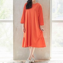 옷만들기 패턴 - 루즈핏 롱 원피스, 1개