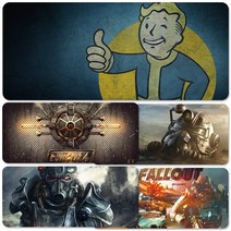 YN 폴아웃 장패드 마우스패드 모음 게이밍 캐릭터 애니 굿즈 주문제작 소품 장식 볼트텍 볼트보이, 사이즈 900x400mm 두께 4mm, 옵션fo28 폴아웃 장패드 마우스패드