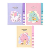 LZSTATIONERYCO. LTD. 시크릿 판촉물 비밀일기장(랜덤3개) 다이어리 레이지스타 단체선물 1WAF6452, 1개