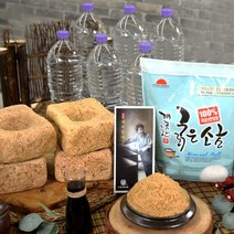 안동제비원 [식품명인51호 최명희명인] 전통메주 장담그기세트+생수2L*6, 1