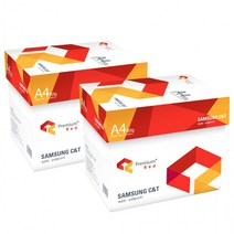 삼성 레드 80g A4 용지 (5000매) 2박스