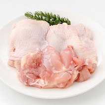 우리축산 수입 브라질 닭다리살 뼈없는 닭 정육 순살 400g