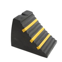 경사로 주차 고무 차량 버팀목 고임목 대형 4kg, 1개