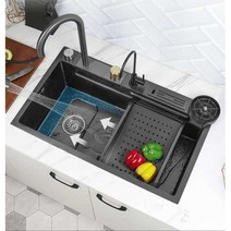 홈쇼핑씽크대 사각씽크볼 교체싱크볼, 6045WG 기본 패키지 C1