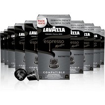 Lavazza 라바짜 에스프레소 Maestro Ristretto Compatible 네스프레소 100 캡슐