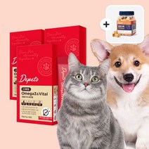 디페토 강아지 고양이 오메가3 바이탈 고양이츄르 영양제 150g x 3박스(30개입), EVENT 오메가3 3박스+연어큐브