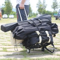 경량 캠핑 카트 캠핑웨건 장바구니 트랙보드 레벨러 수평조절기 주차받침 트리거 손수레 카라반 히치커버