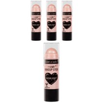 웻앤와일드 메가글로 메이크업 스틱 하이라이트 6g, When The Nude Strikes, 4개