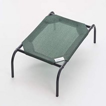 Large Coolaroo The Original Elevated Pet Bed Large Brunswick Green, 1