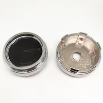 자동차휠캡 휠캡링 커버 센터 허브 66mm 4 개 광선용 VOLK CE28 TE37 RE30 TTA ZE40 블랙 크롬 엠블럼 액세서리, H