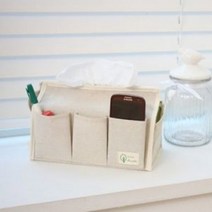 RT 쥬트 미니 포켓 티슈 보관함 디스펜서 케이스, 상품선택_플라워, 상세페이지 참조