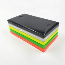 스마트폰 부품 Nokia X2 듀얼 SIM RM-1013 X2DS 배터리 커버 케이스 사이드 버튼 수리 뒷면, [04] Black