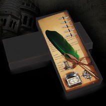만년필 깃털펜 잉크펜 딥펜 캘리그라피 딥펜세트 만년필세트 깃털 잉크 펜 캘리그라피 DD-11632-72394EA, 쿠팡 본상품선택, 쿠팡 블루, 쿠팡 본상품선택