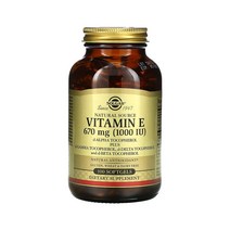 솔가 비타민E Vitamin E 670mg (1 000 IU) 소프트젤 100개입