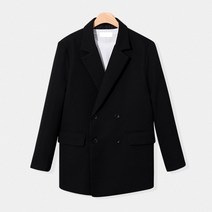 제이에이치스타일 시그니쳐 더블 블레이저 자켓