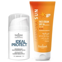 [공식수입] 파모나 아이디얼 재생/민감성 선크림 SPF50+ 전라인, 선크림 2종 (아이디얼+오일프리)
