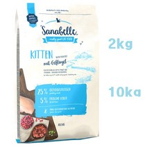 사나벨 키튼 고양이사료 2kg 10kg, 키튼 2kg