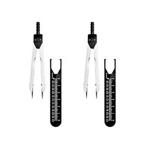 심전도 캘리퍼 블랙 캘리퍼스 칸막이 간호용(블랙-2개), 블랙-2개