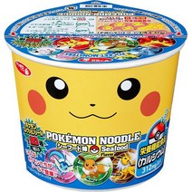 산요 SANYO 피카츄 컵라면 간장맛 해산물맛