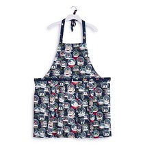 Vera Bradley 여성용 경량 면 앞치마 Bloom Boom - 재활용 면, One Size, Snow Globes - Recycled Cotton