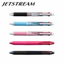 유니 제트스트림 4색 SXE4 500 07 0.7mm 1개입, 쿠팡 모닝글로리독산점 라이트블루