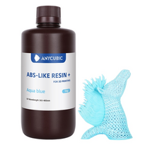 3D 필라멘트 레진 최신 anycubic abs-like + 수지 급속 uv 경화 405nm 표준 광중합체 수지 abs 수지 고정밀 lcd, 아쿠아블루 1kg