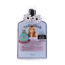 Dolly Wink Eyelash 돌리윙크 속눈썹, 표준개, 14# 아래 속눈썹