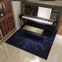 피아노 방진 패드 매트 아파트 방음공사 디지털 소음 흡음 층간 소음 물빨래 가능 장방형, Q + 140x160cm