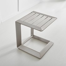 피카소가구 말리부테이블 야외테이블 썬베드테이블 수영장 비치, 말리부테이블-그레이