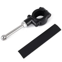 20-23MM 킥 스탠드 코 오토바이 사이드 확장 키트 풋 페달 보조 도구 지원 부품, CHINA, Black