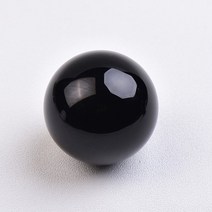 돌 망치 도규 빠루 천연 드림 자수정 공 광택 글로브 마사지 볼 레이키 힐링 스톤 홈 인테리어 절묘한 선물 기념품 1 개, obsidian, 40-50mm