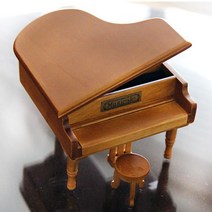 PGM1*^몰그랜드 피아노 오르골 우드_HAPPY BIRTHDAY_1개x2 미니 모양 장식용 어처 디자인 소품 인테리어소품^*1췤pgm, a^^*옵션없슴