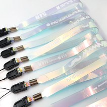 홀로그램 스트랩 얇은버전 주문제작 / 손목스트랩 제작