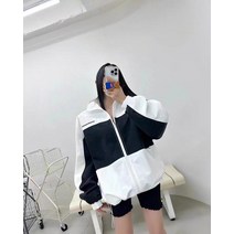 스타일리시한 여성 봄 트레이닝 점퍼 코트