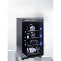 카메라 제습함 50L 렌즈 보관 습기 조절 방습 냉장고, 50L 듀얼 스크린 (3단) 렌즈 패드 포함