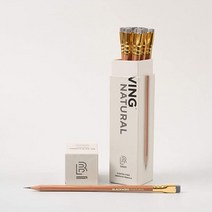 블랙윙 천연 연필 12자루 프리미엄 박스 [관부가세 포함] 589159, Natural