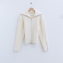 로엠 카라 집업가디건(2colors)_RMCKE4TR23