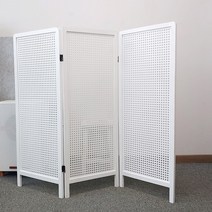 콘티나 미니 3단 가벽 원목 파티션, 콘티나 미니 화이트