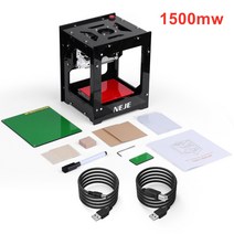 레이저각인기 소형 아크릴 나무 가죽 마킹머신 마킹기, 1500mw KZ 풀 세트, KZ 풀 세트 1500mw(완전 기계)